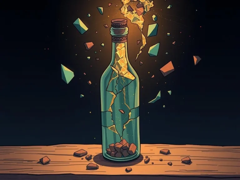 Significado del Sueño de Botella Rota: Interpretaciones y Mensajes Ocultos