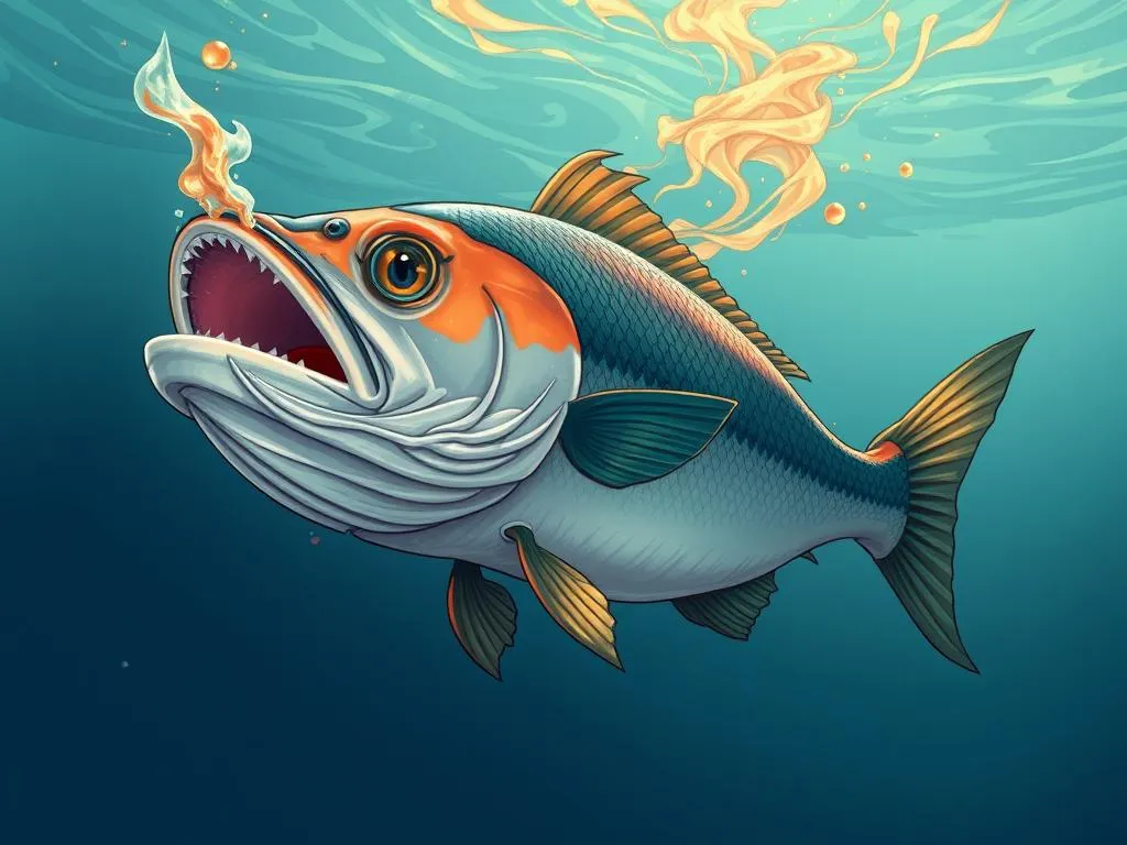 suenos de comer pescado