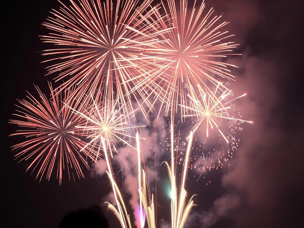 Sueño de fuegos artificiales: un espectáculo espectacular de luz y sonido