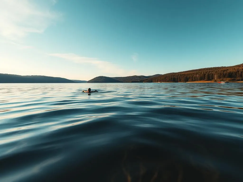 Sueño de Nadar en un Lago