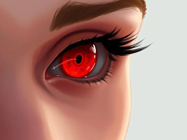 El Significado Espiritual y Simbólico del Sueño de Ojos Rojos