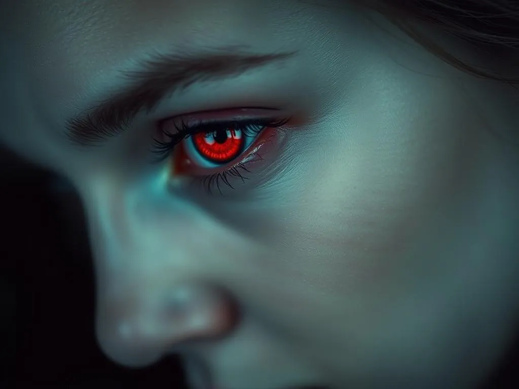 Sueño de ojos rojos