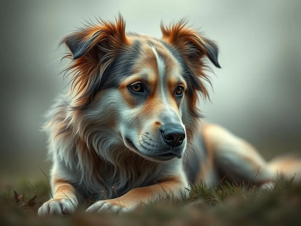 Sueño de perro moribundo