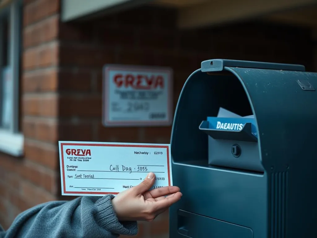 Sueño de Recibir un Cheque por Correo