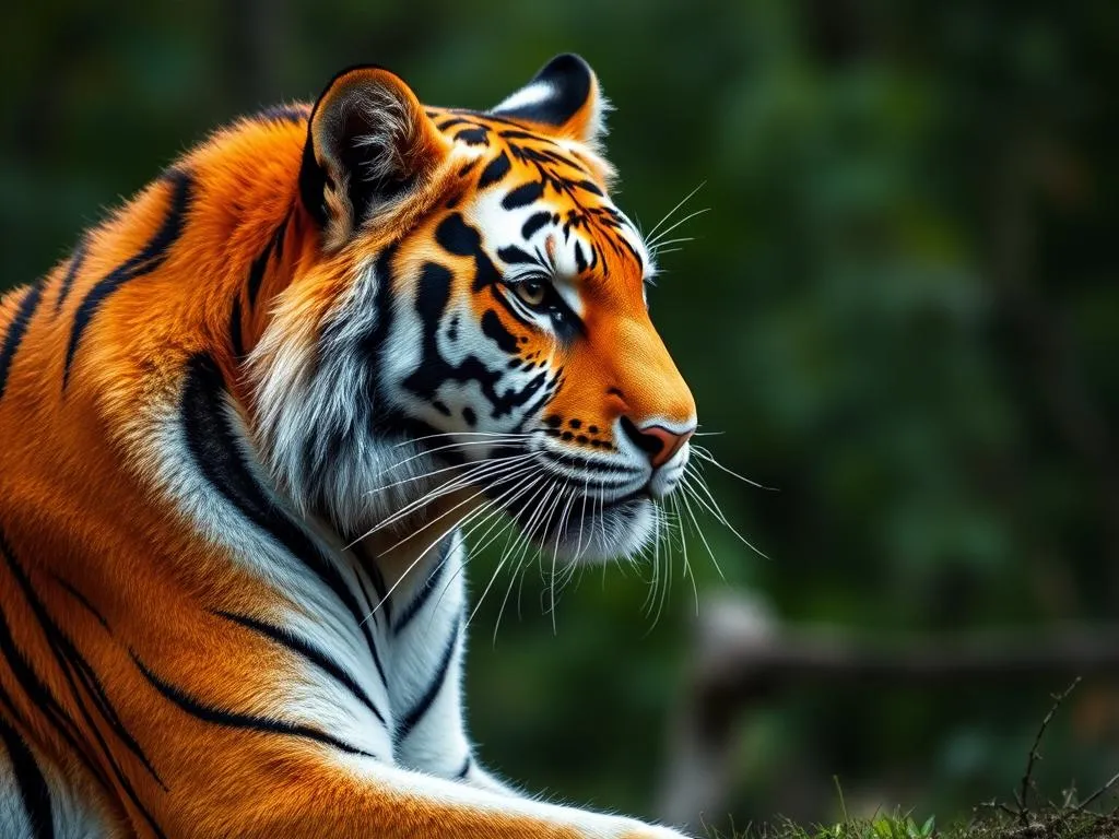 Significado del Sueño de Tigre Naranja y Blanco