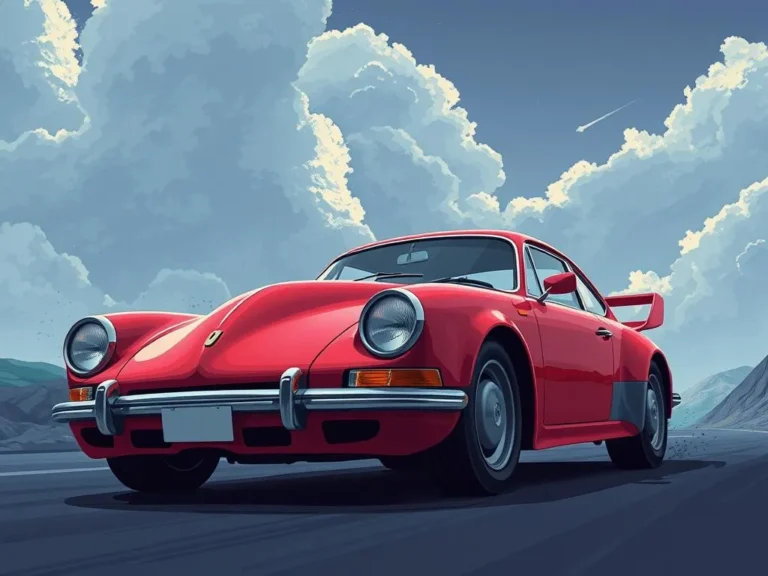Explorando el Significado del Sueño de un Coche Rojo