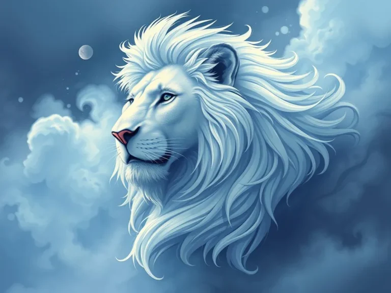 El Simbolismo y la Interpretación del Sueño de un León Blanco