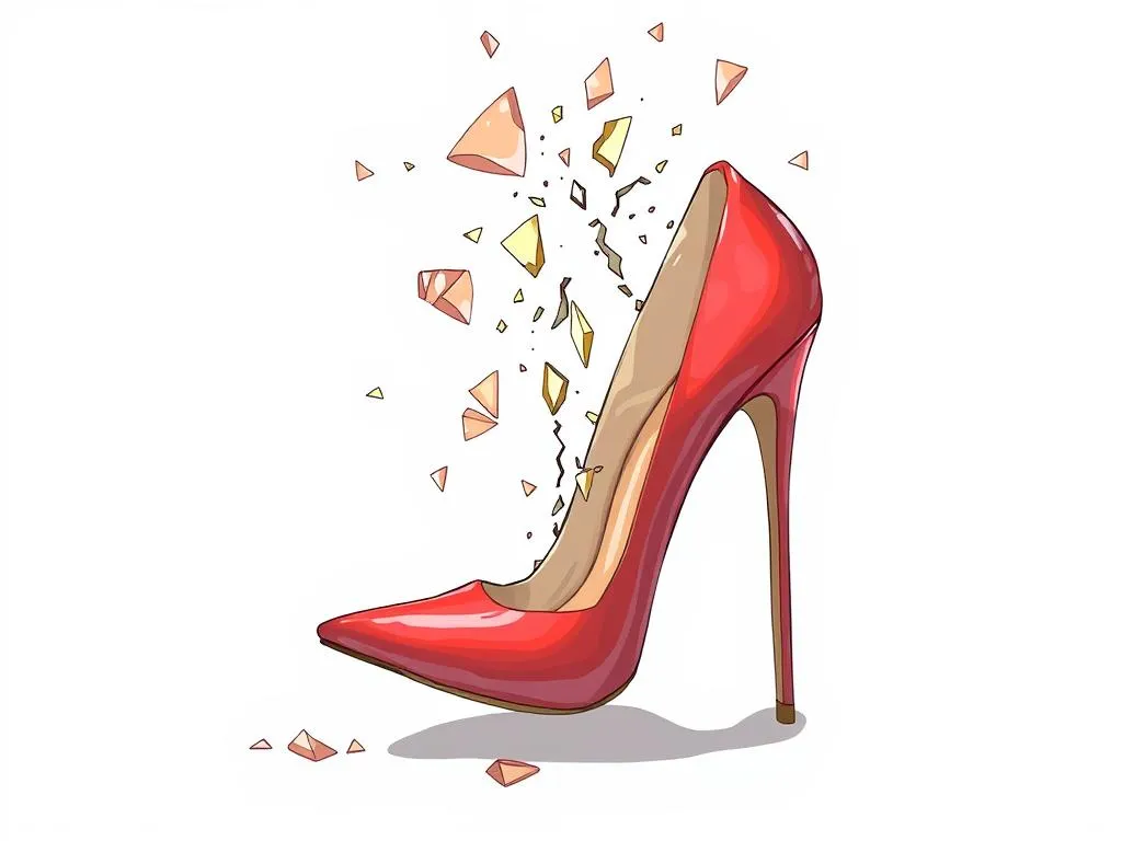 suenos de zapato alto roto significado