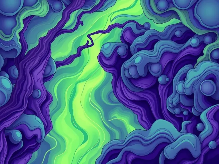 El Significado Espiritual y Emocional del Sueño de Verde Púrpura
