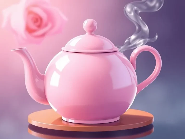 Significado del Sueño con la Tetera Rosa: Un Viaje a la Dulzura y la Nostalgia
