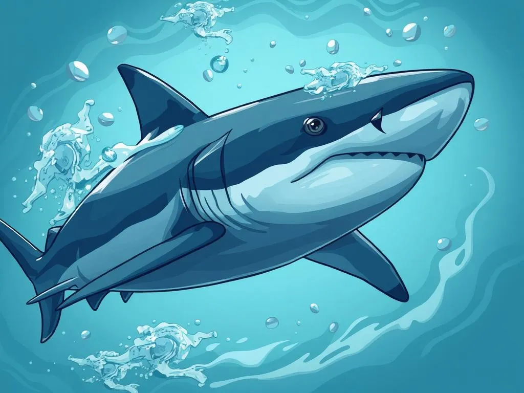 tiburon agua sonar significado