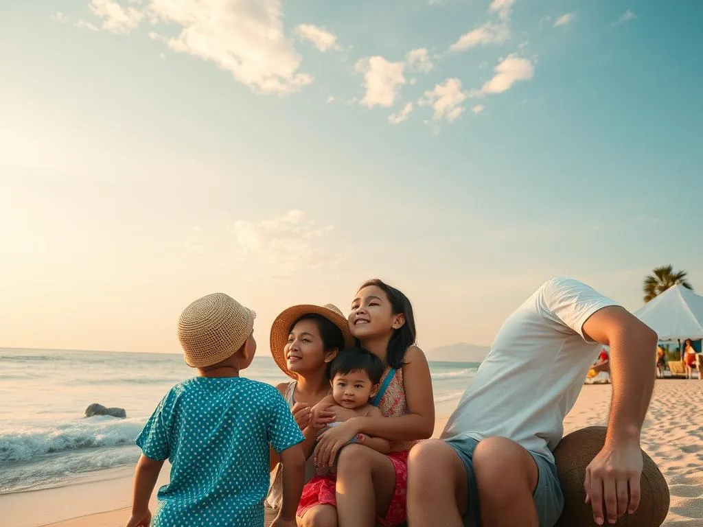 Significado de los sueños de vacaciones en familia