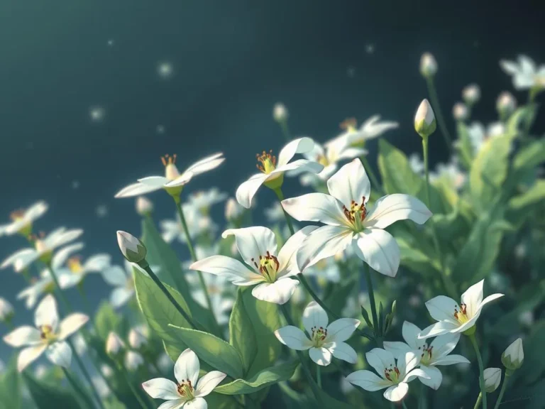 Significado del Sueño de Ver Flores Blancas: Una Ventana a la Pureza y la Esperanza