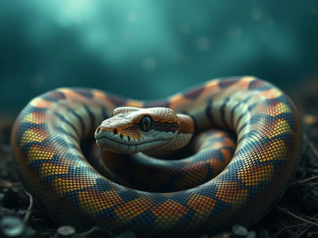 Significado del sueño de ver una gran serpiente