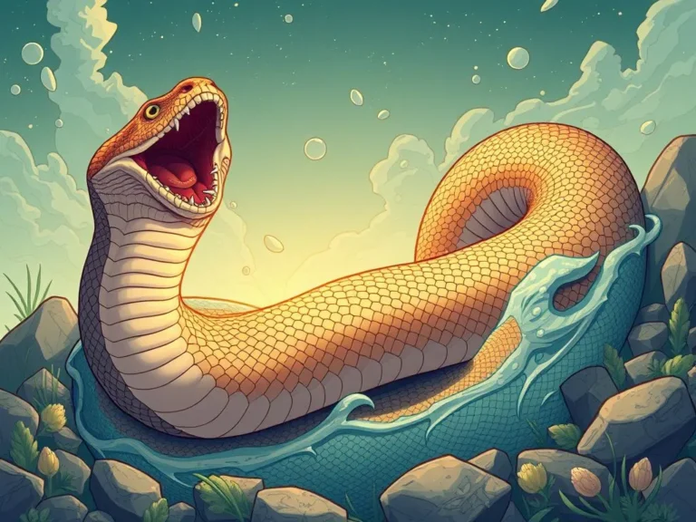 Significado del Sueño de Ver una Gran Serpiente: Simbolismo y Revelaciones