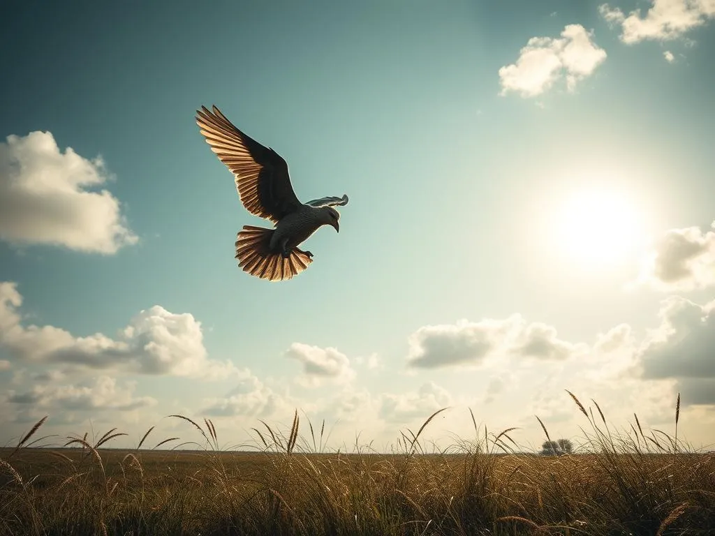 Volando para Escapar el Significado de un Sueño
