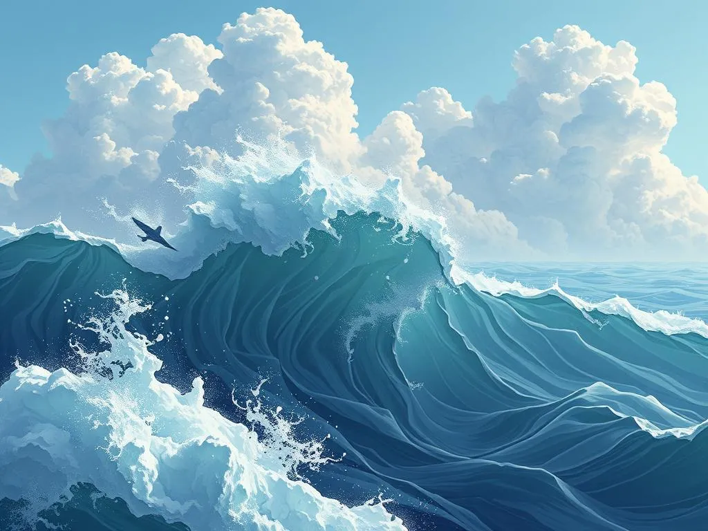volando sobre el oceano significado