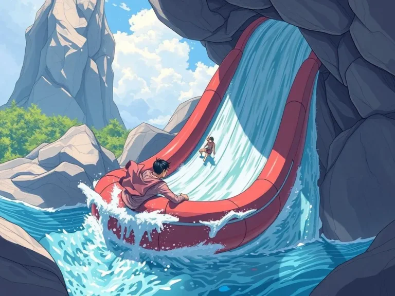 Significado de Soñar con Tirarse por un Tobogán de Agua: Un Viaje Emocional y Espiritual