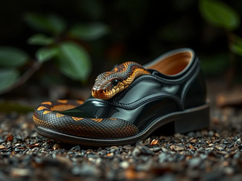 Significado del Sueño de Zapatos de Serpiente